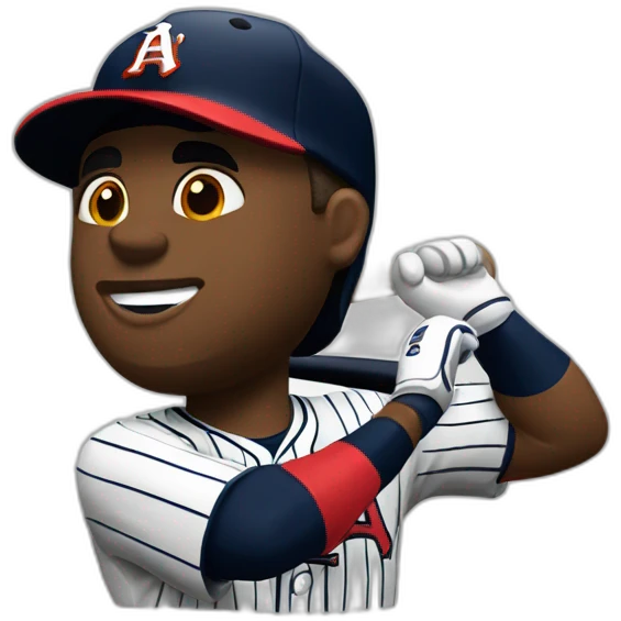 Ronald acuna emoji