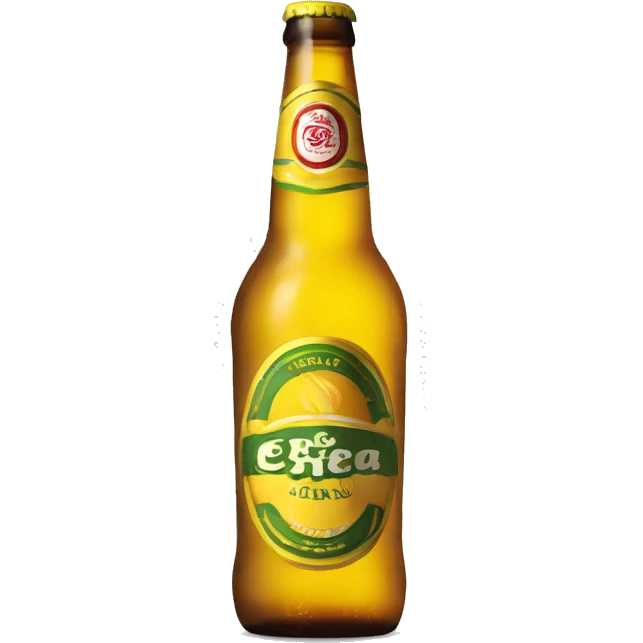 botellin cerveza amarillo sin marca emoji