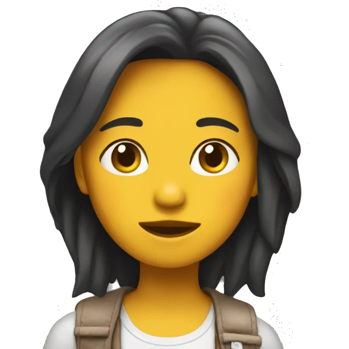 chica empatica emoji