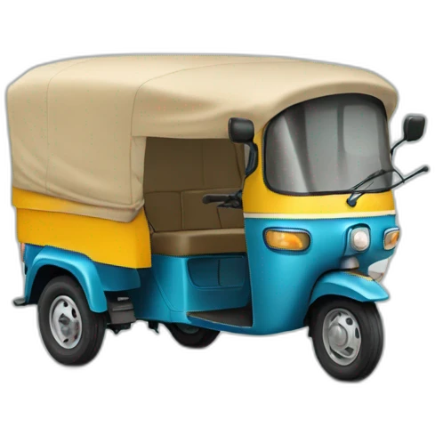 Indian tuk tuk emoji