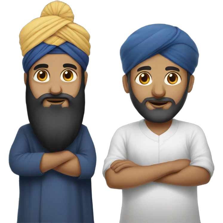 Islam and Sikh  emoji