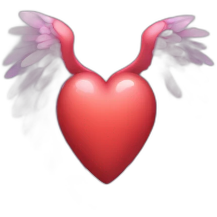 sad wing heart emoji