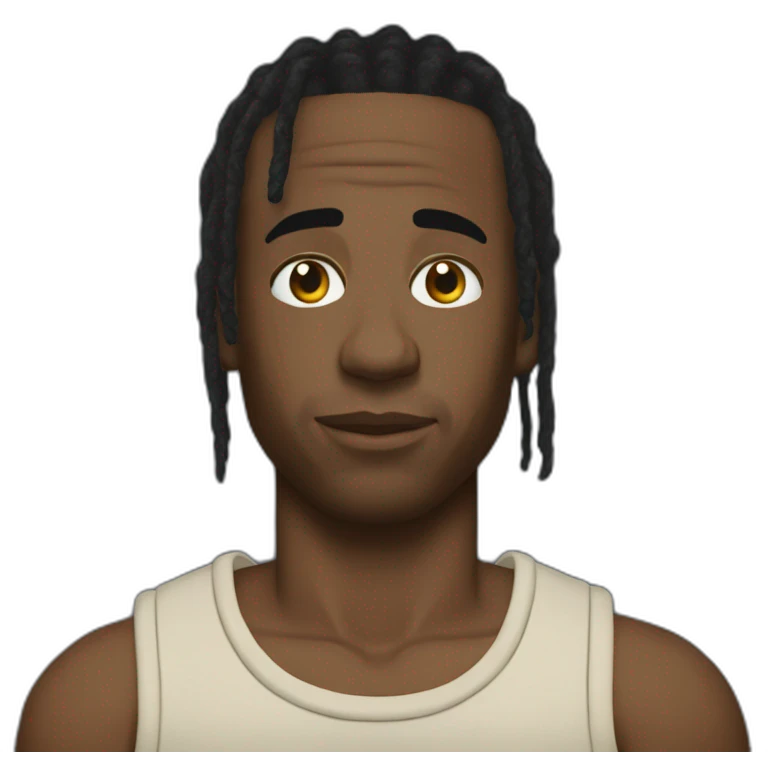 Travis Scott eboueur emoji