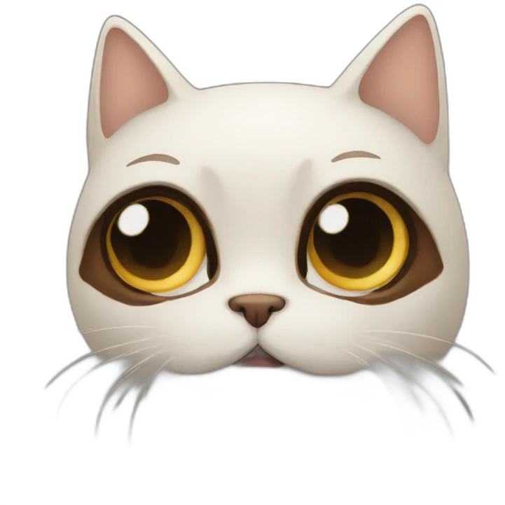 Chat qui fait caca emoji