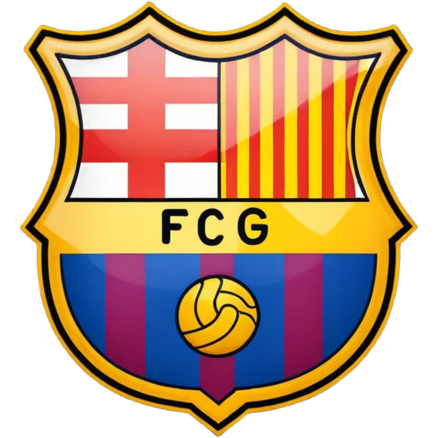 Make emojie in barca logo emoji
