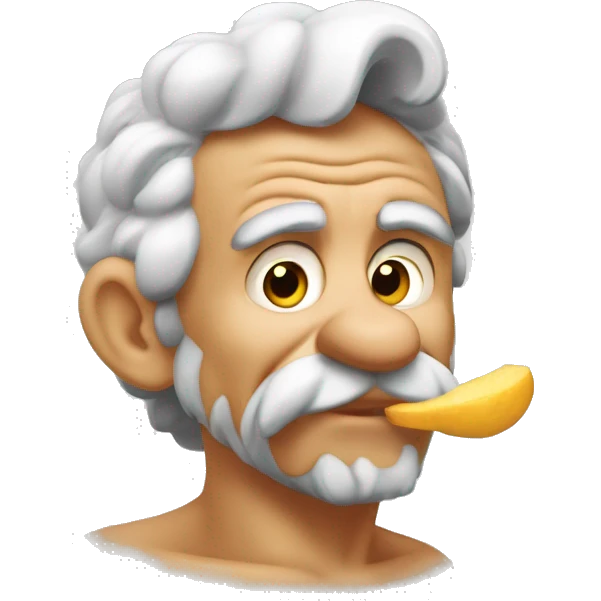 Astérix qui mange un sanglier  emoji