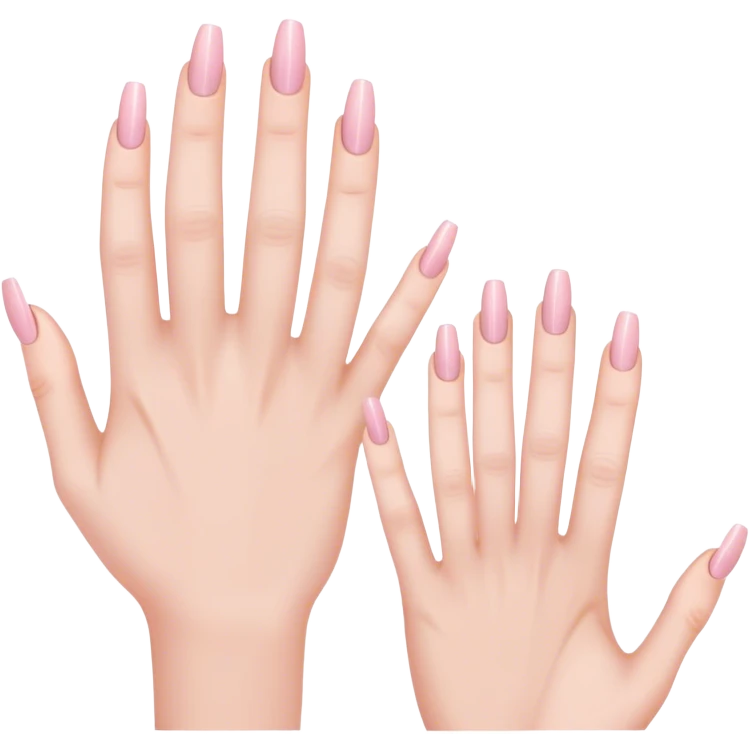 Uñas finas  emoji