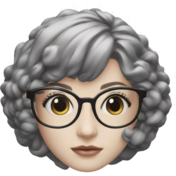 semicircular glasses miu miu emoji