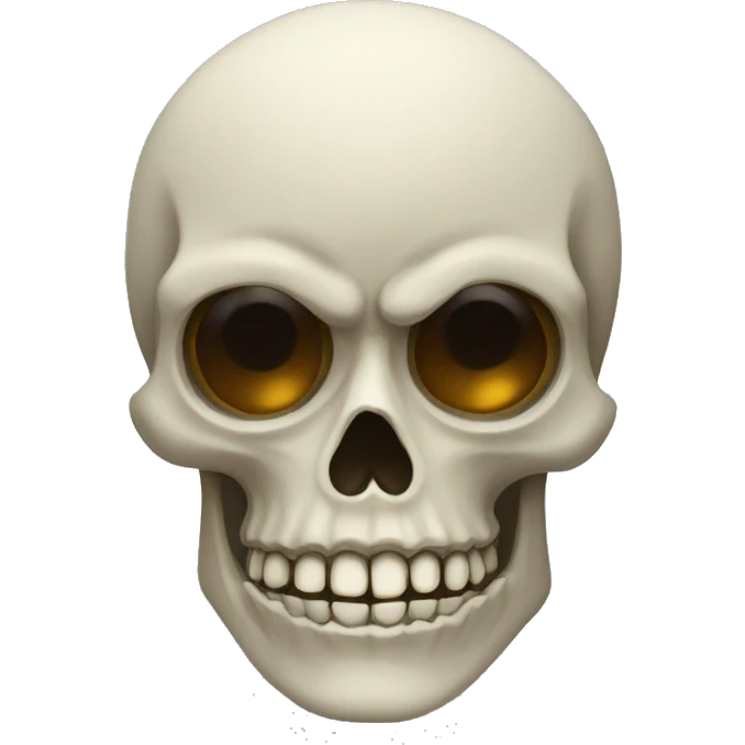 Calavera guiño ojo emoji