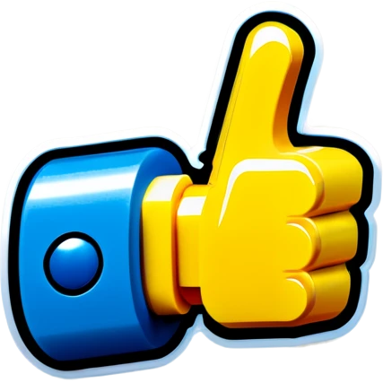 Lego thumbs up emoji