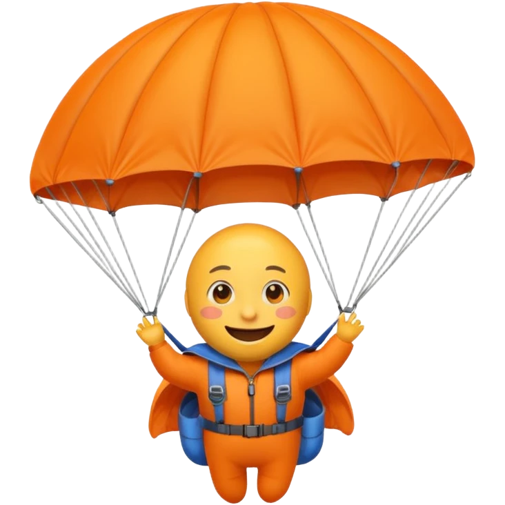 Создай весёлый эмодзи. У нас аэротруба, мы продвигаем парашютный спорт emoji