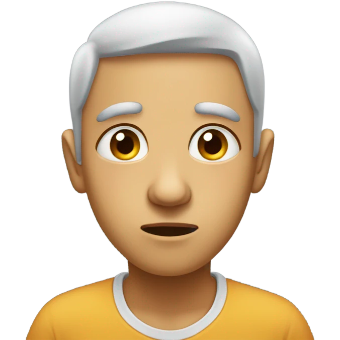 Rolling eyes in annoyance  emoji