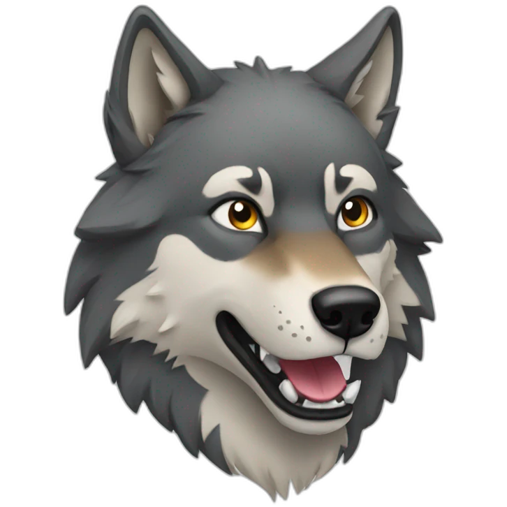 Wolf emoji