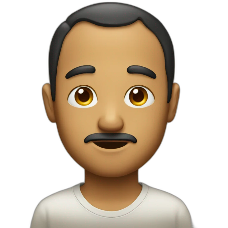 A Emoji doing a side eye emoji