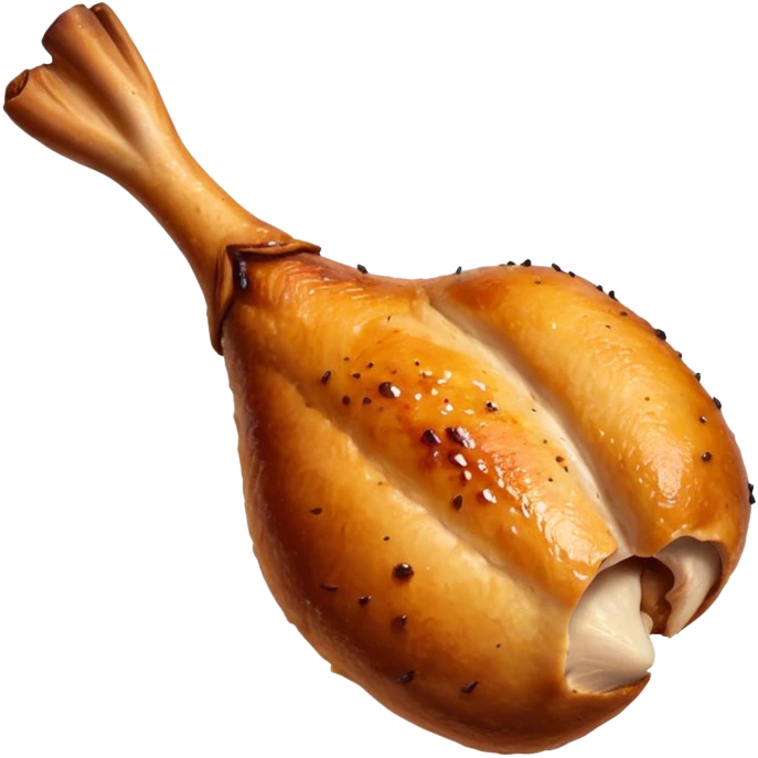 chicken leg emoji