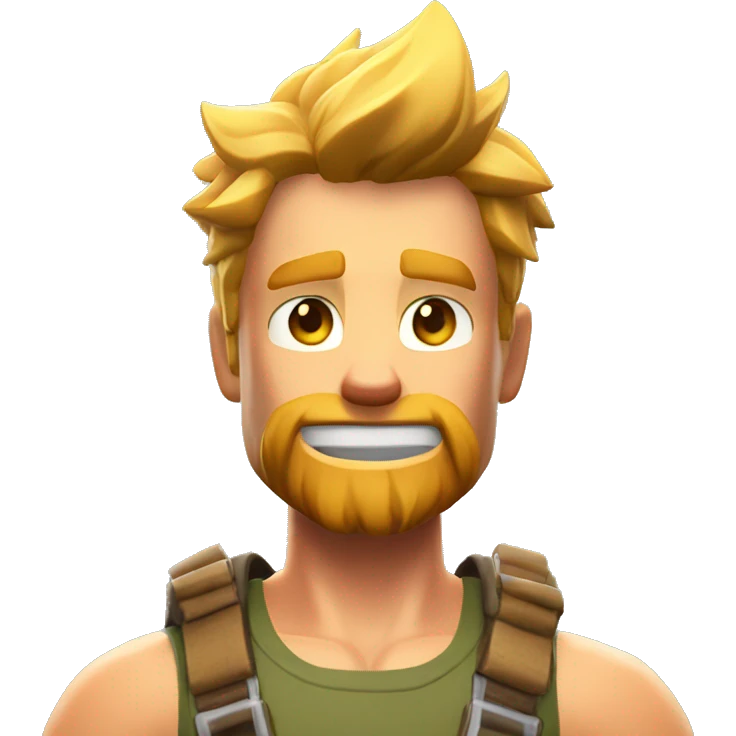 Muscular Fortnite Jonesy emoji