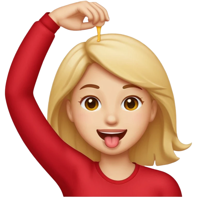 emoji licking armpit emoji
