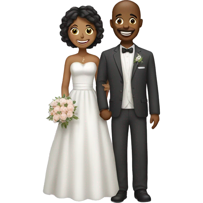 happy married couple emoji