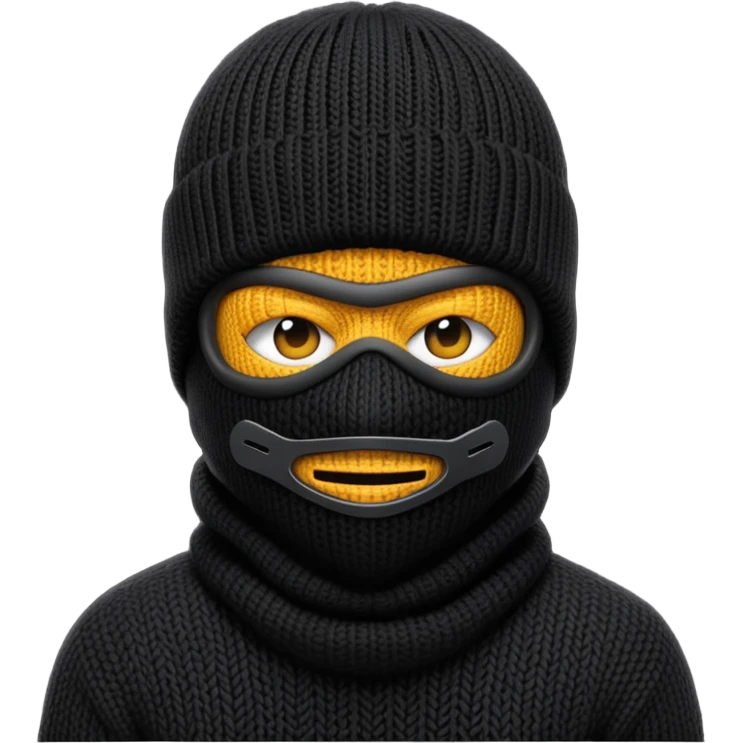 Ski mask  emoji