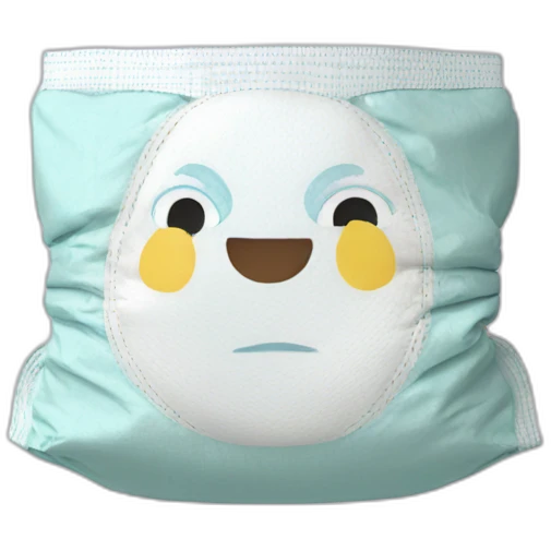 Disposable baby Diaper  emoji