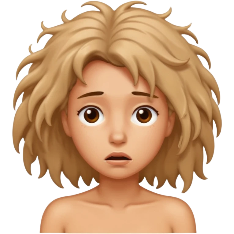 nude woman in labor emoji