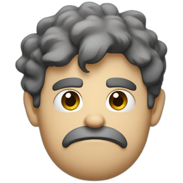 the grump emoji