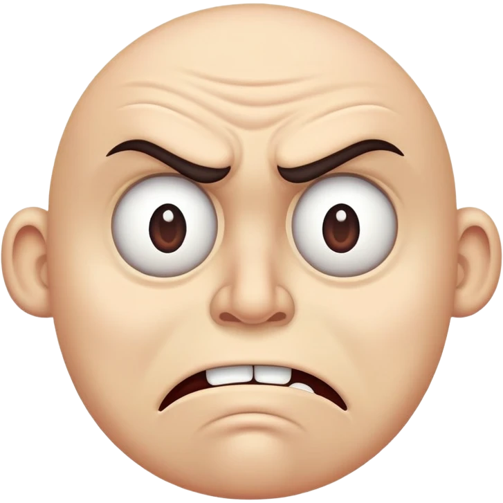 Disgusted  emoji