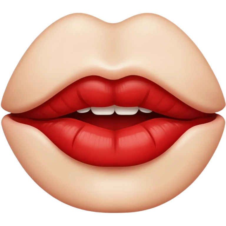 گاز گرفتن لب emoji