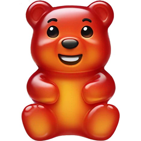 Gummy bear  emoji