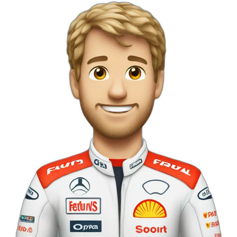 Sebastian Vettel emoji