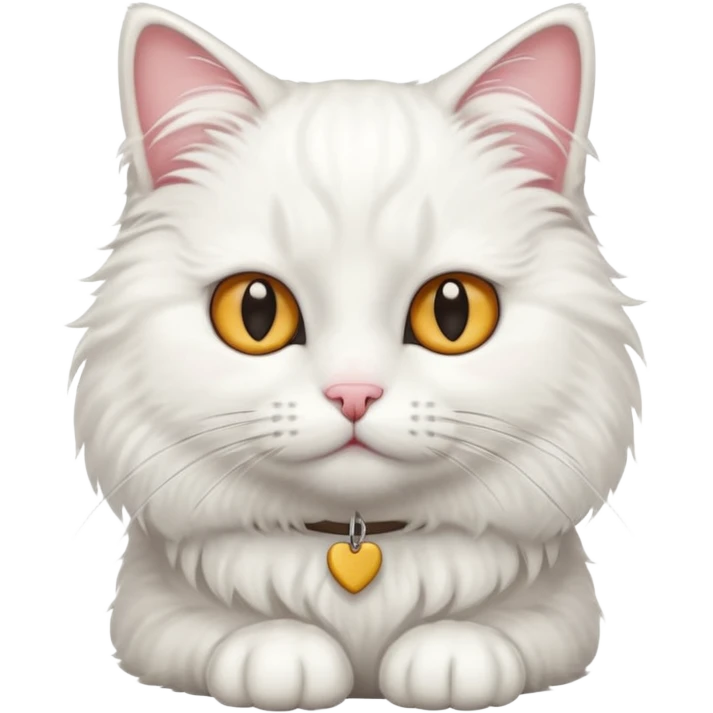 white Office cat emoji