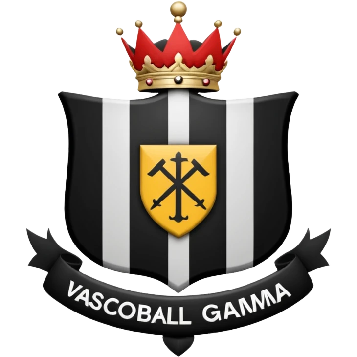 escudo do time de futebol vasco da gama emoji