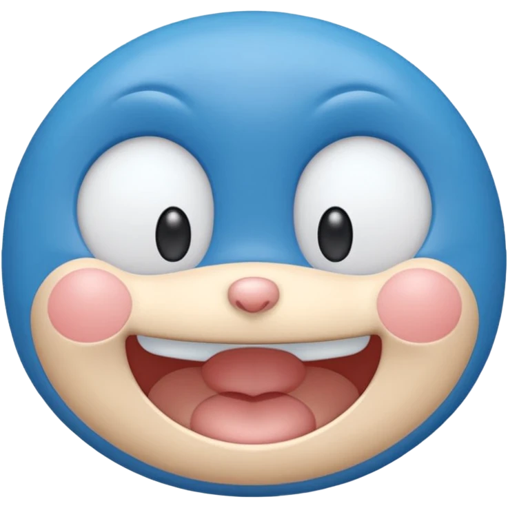 Exact doraemon as shown in cartoon emoji
