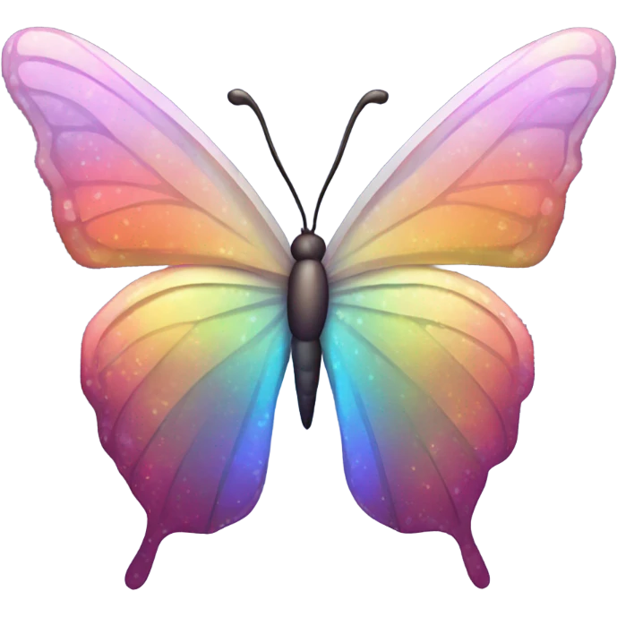 Sparkling butterfly emoji