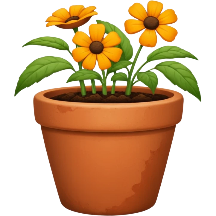 flower pot emoji