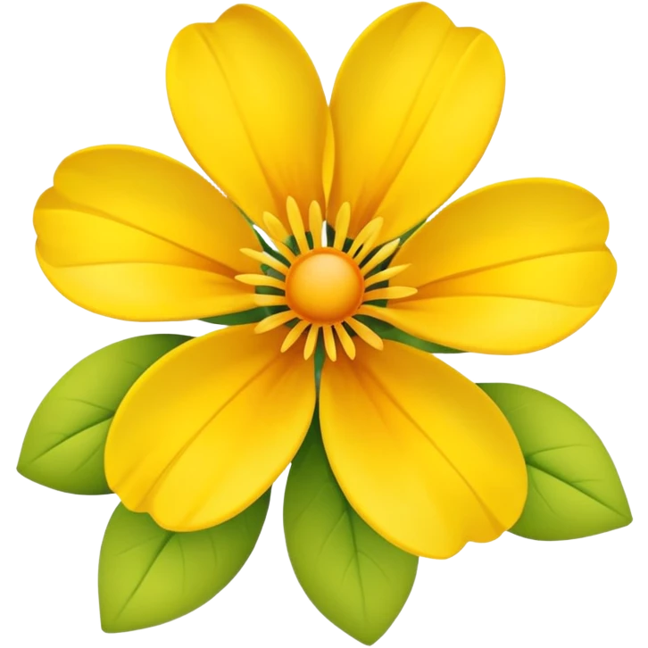 Yellow flower aesthetic  emoji