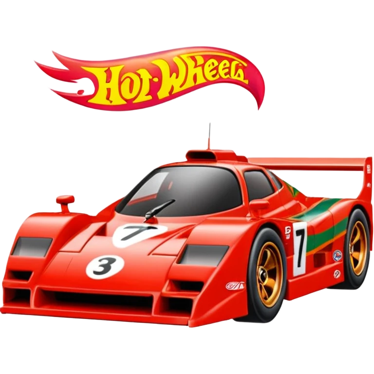 Машинка HotWheels Mazda 787B в упаковке HotWheels. emoji