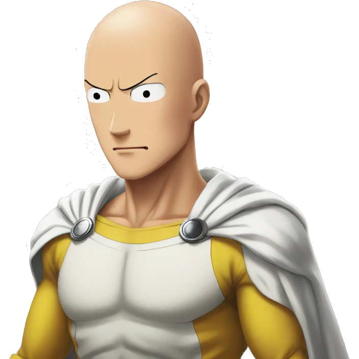 Saitama of one punch man emoji