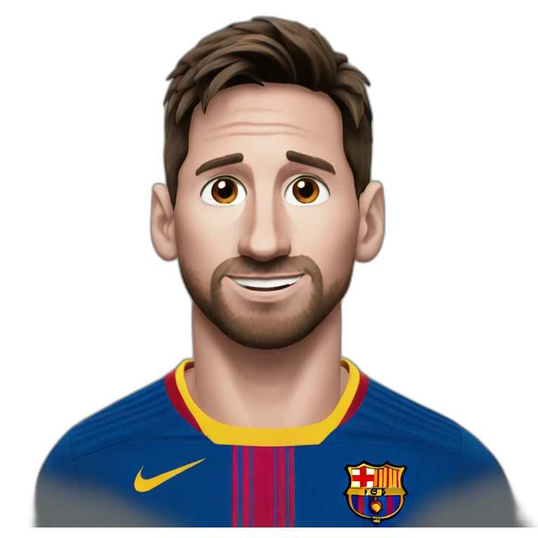 messi caca emoji