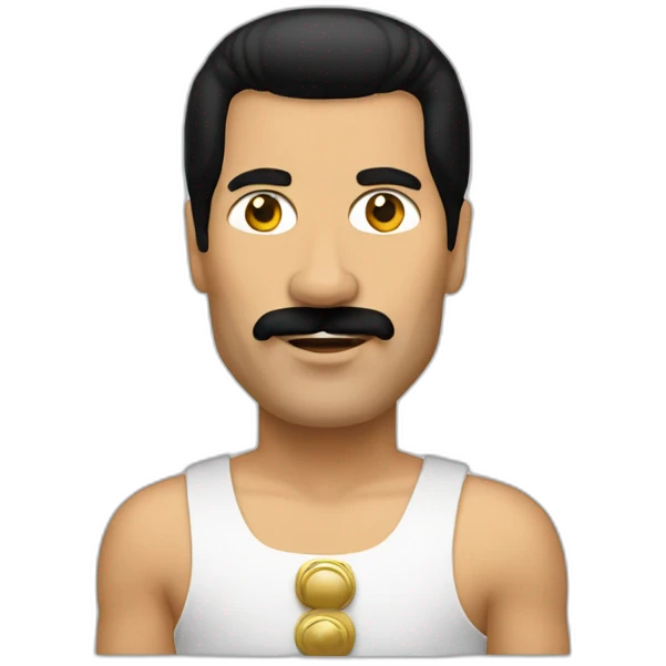 Freddie-Mercury emoji