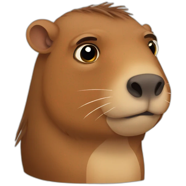 Capibara triste emoji