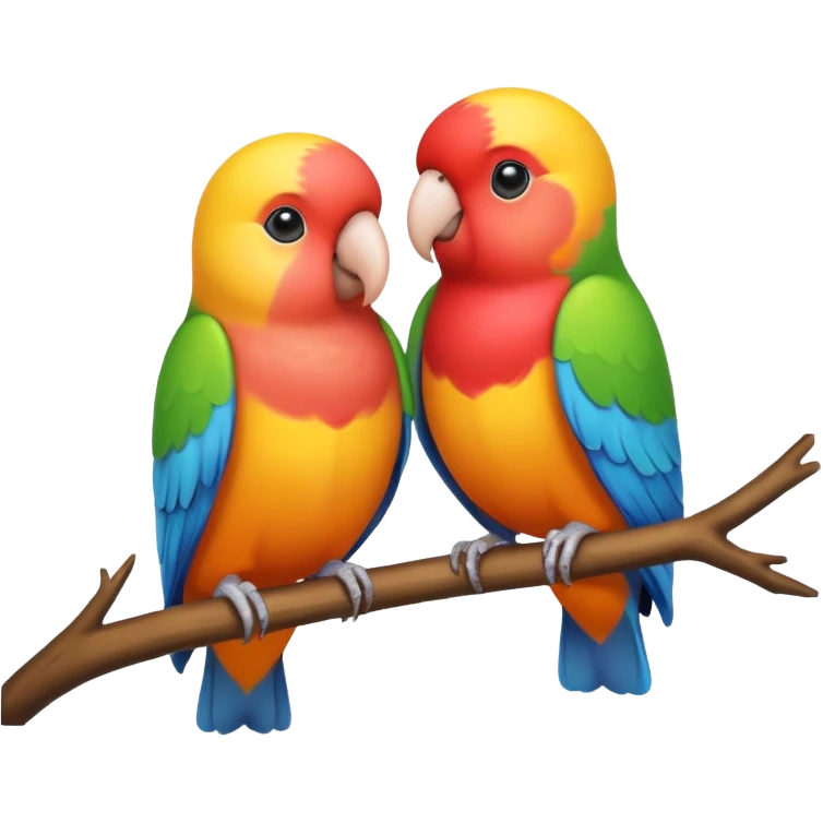 Lovebirds emoji