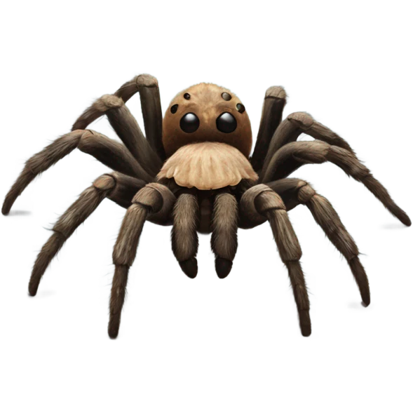 tarantula spider realistic  emoji
