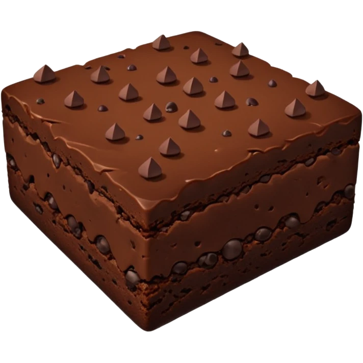 Chocolate Brownie emoji