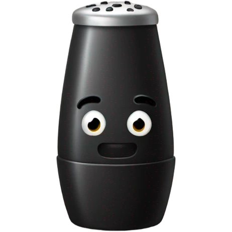 black pepper shaker emoji