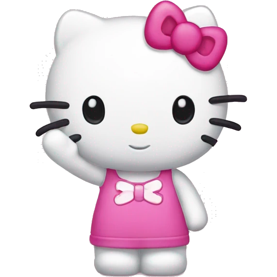 Hello kitty emoji