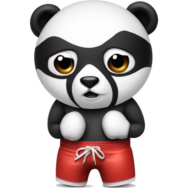 boxing panda emoji