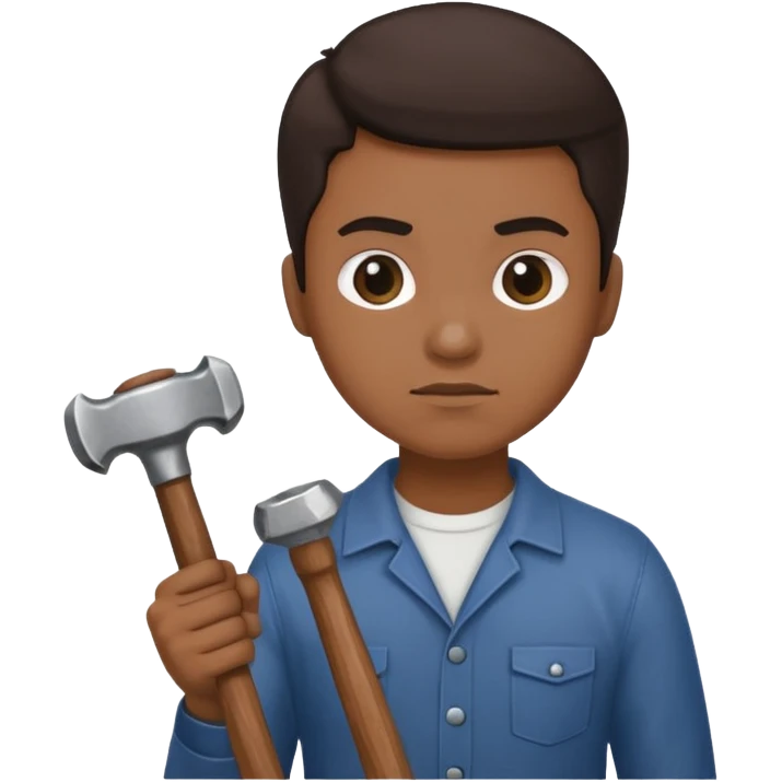 Repairs and Maintenance, holding tool, harmer emoji