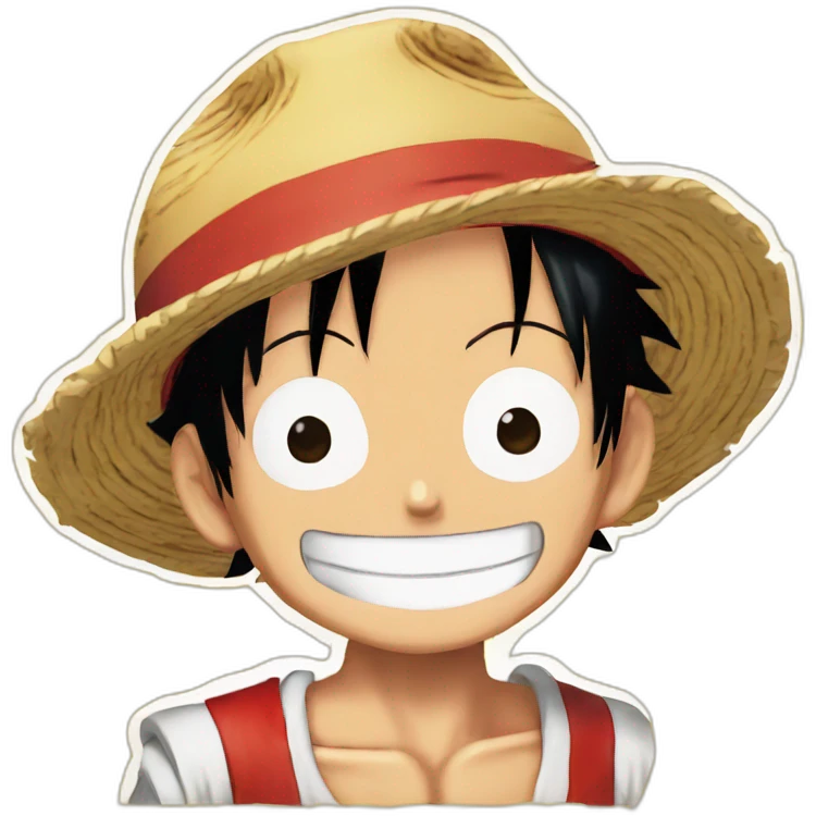 Monkey d Luffy emoji