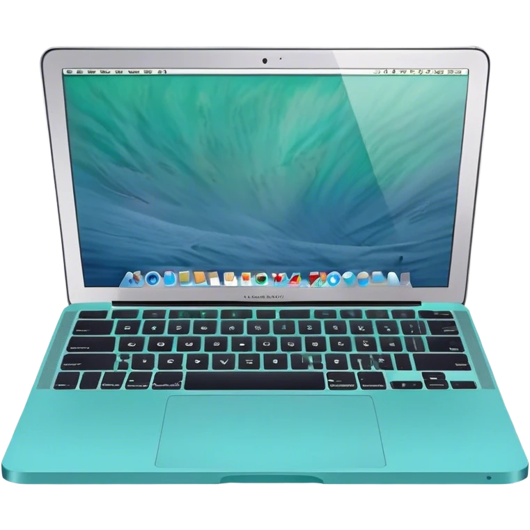 macbook Turquoise colors emoji